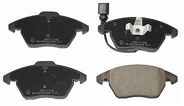 VW Polo 1.8 GTI Front C-Hook Brake Discs with Brake Pads