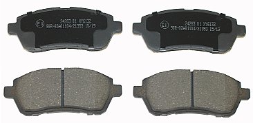 Front Brake Pads to fit Ford FIESTA Saloon 1.6 Ti and others
