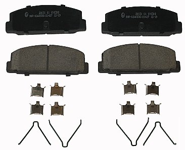 Rear Brake Pads to fit Mazda 323 F VI Hatchback (BJ) 1.6 (BJ10M) and others