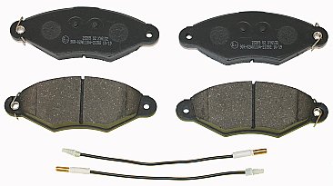 Front Brake Pads to fit Nissan KUBISTAR Van (X76) 1.2 16V and others