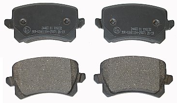 Rear Brake Pads to fit Audi Q3 (8UB, 8UG) 1.4 TSI and others
