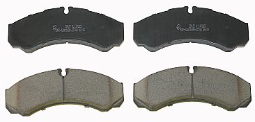 Front Brake Pads to fit Iveco DAILY II Platform/Chassis 35-8 (12931102, 12931104, 12931111, 12931112, 12931117,... and others