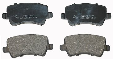 Rear Brake Pads to fit Ford GALAXY II (WA6) 1.6 TDCi and others