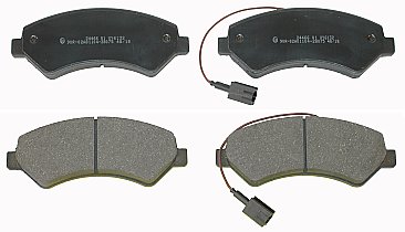 Front Brake Pads to fit Citroen JUMPER II Bus 2.2 HDi 120 and others