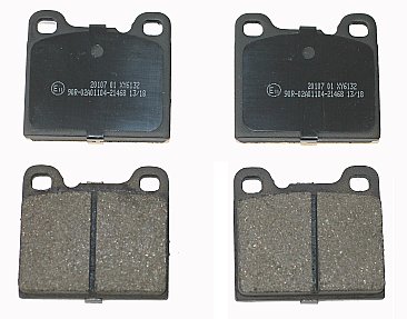 Rear Brake Pads to fit Alfa Romeo ALFETTA (116) 1.6 (116.B1A) and others