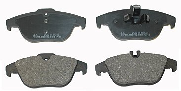Rear Brake Pads to fit Mercedes-Benz C-CLASS (W204) C 180 Kompressor (204.044, 204.045) and others