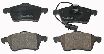 Front Brake Pads to fit Vw Transporter T4 Bus (70B, 70C, 7DB, 7DK, 70J, 70K, 7DC, 7DJ) 2.5 Syncro and others
