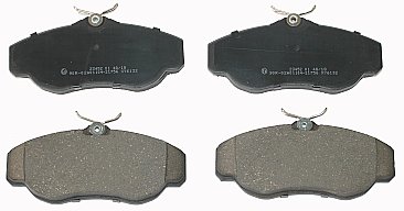 Front Brake Pads to fit Land Rover Discovery II (L318) 2.5 Td5 4x4 and others