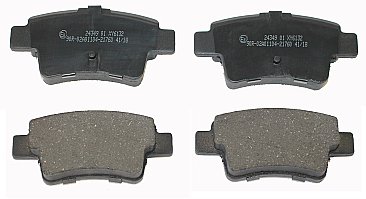 Vauxhall Corsa VXR Rear C Hook Grooved Brake Discs and Halo Pads OEM Quality