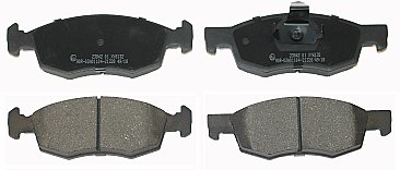 Front Brake Pads to fit Fiat DOBLO Box Body/MPV (223) 1.2 (223ZXA1A) and others