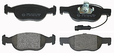 Front Brake Pads to fit Fiat BRAVA (182) 1.2 16V 80 and others