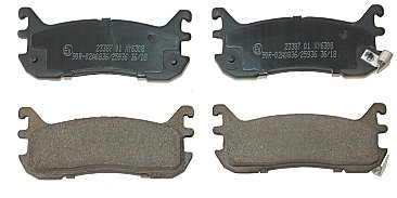 Rear Brake Pads to fit Eunos ROADSTER I (NA) 1.8 (NA8C) and others