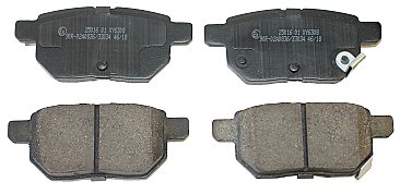 Rear Brake Pads to fit Lexus CT (ZWA10_) 200h (ZWA10_, ZWA10R) and others