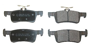 Rear Brake Pads to fit Ford FIESTA VII (HJ, HF) 1.0 EcoBoost and others