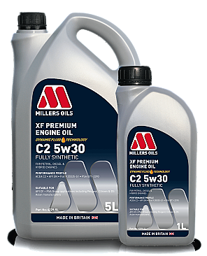 Hyundai I30N Millers C2 5W-30 Engine Oil 1L