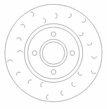 Fiesta ST 200 Front Brake Discs and Jurid Pads