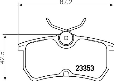 Rear Brake Discs and Pads to fit Ford Fiesta 1.6 ST ST180 Dimpled and Grooved