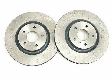 Front C Hook Slotted Brake Discs BD1559C