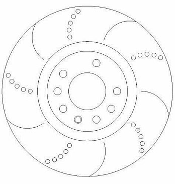 Astra VXR Front Brake Discs and Brake Pads Fast Road Upgrade