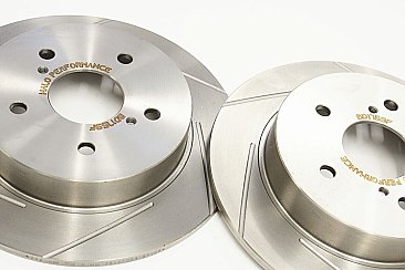 Rear Brake Discs for Suzuki Swift 1.6 Sport - Sport Grooved