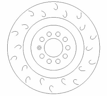 Seat Leon Cupra R Front Brake Discs