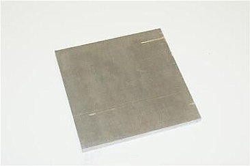 Aluminium Square Plate 250 x 250 x 10mm 7075 T6 Aerospace Grade