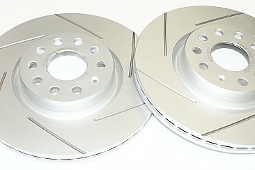 Skoda Octavia 2.0 RS Front Brake Discs Sport Grooved