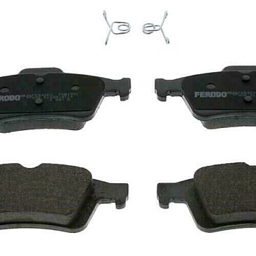 Focus ST225 Rear Grooved Brake Discs and Brake Pads