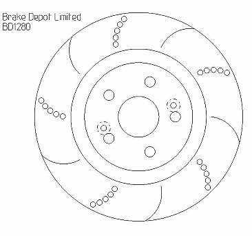 Clio RS 197 Front Brake Discs and Jurid Pads