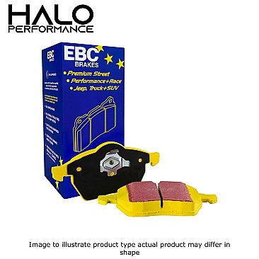 Clio RS 197 Front Brake Discs and EBC Brake Pads Yellowstuff Fast Road