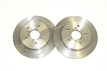 Rear Brake Discs for Suzuki Swift 1.6 Sport - Sport Grooved