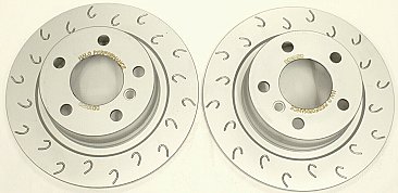 BMW 1 Series F20 F21 Rear J Hook Brake Discs