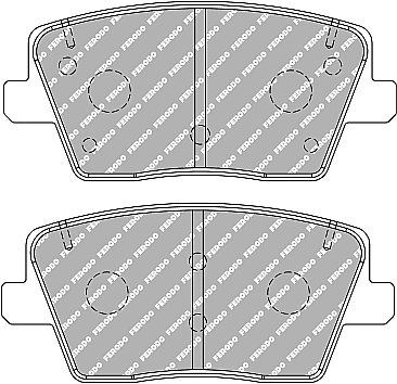 I30N Rear Ferodo DS2500 Brake Pads