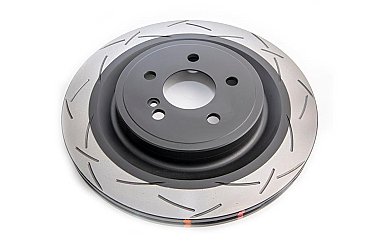 Mercedes A45 AMG Rear DBA Grooved Brake Discs