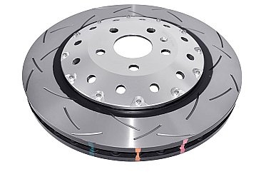 Audi RS3 8V Saloon Front DBA 2-Piece Grooved Brake Discs