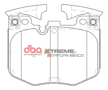 Front DBA Xtreme Brake Pads for BMW 330e 2019-