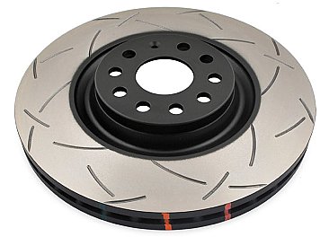 VW Golf R / Audi S3 Front DBA Grooved Discs with DBA Xtreme Pads