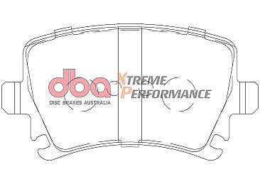 Rear DBA Xtreme Brake Pads to fit Seat Cupra 265 280 290