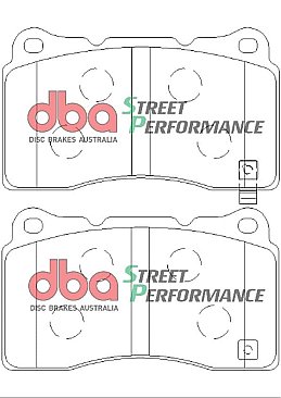 Tesla Model 3 2017- Front C-Hook Discs with DBA Street Performance Pads