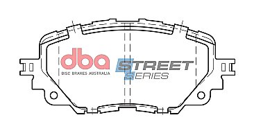 Front DBA Street Series Ceramic Pads DB2441SS