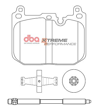 BMW M135I F40 Front DBA Xtreme Brake Pads