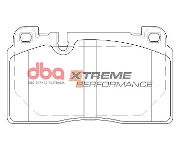 DBA Xtreme Front Brake Pads to fit Porsche Macan 2.0 Turbo