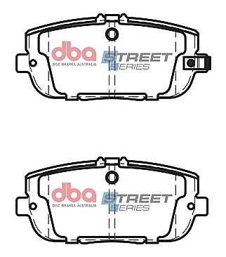 Rear DBA Street Series Ceramic Pads DB2064SS