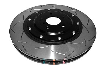 Nissan R35 GTR Front DBA Grooved Left-Hand Brake Disc