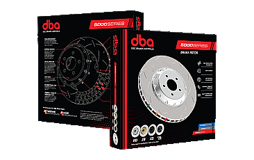 Nissan R35 GTR Front DBA Grooved Brake Discs