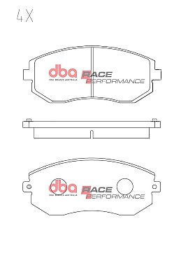 Front DBA Race Performance Brake Pads DB1491RP