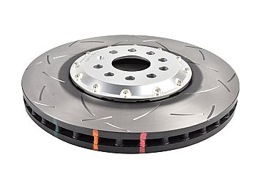 Front DBA 5000 Series T3 Slotted Brake Discs to fit  VW Golf MK8