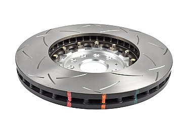 Front DBA 5000 Series T3 Slotted Brake Discs to fit  VW Golf MK8