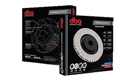 Front DBA Brake Discs 4000 Series T3 Slotted to fit Audi VW Seat