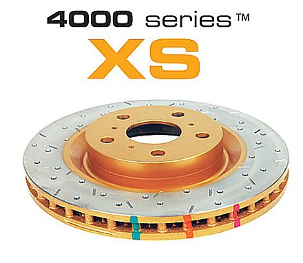 DBA 4000 series XS Brake Disc 357.7mm x 34mm Kangaroo Paw DBA42340XS - Front